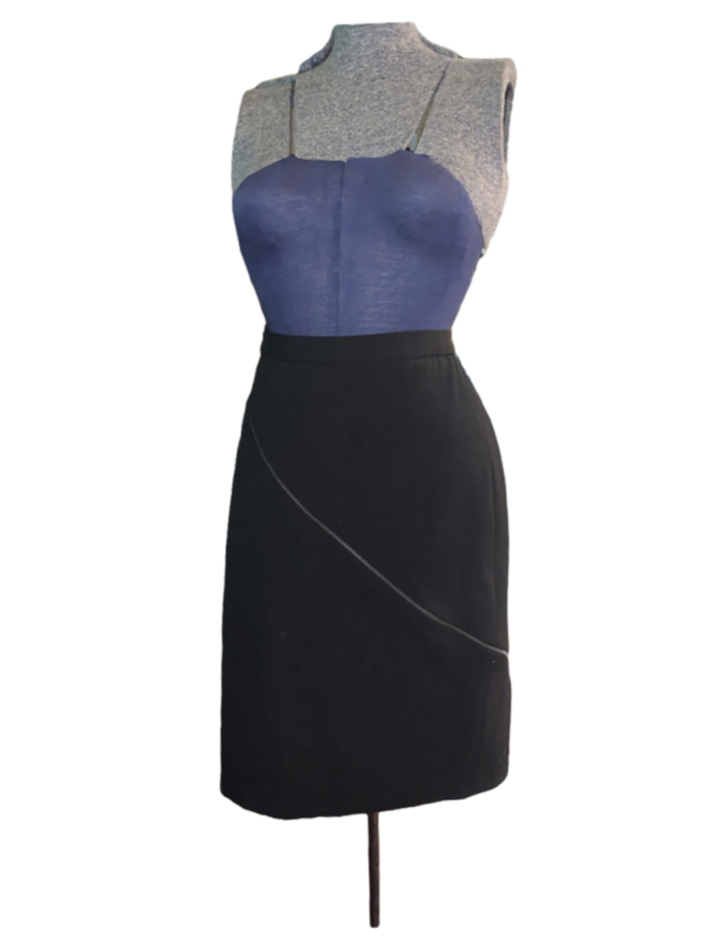Women's Sandra Angelozzi Black Pencil Skirt Size 6